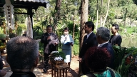 Inauguração do Jardim Japonês
