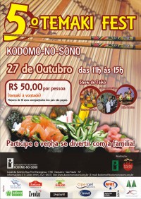 5º Temaki Fest do Kodomo no Sono
