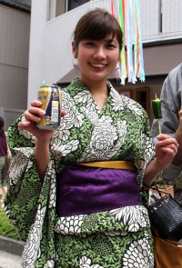 Encontro de Quimono no Tanabata Matsuri da Liberdade 2014