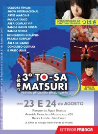 3º Tosa Matsuri 2014 - Parque da Água Branca - São Paulo