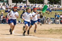 A prática esportiva começa bem cedo no Japão